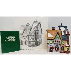 1991 Dept 56 Heritage Village North Pole Tassys Mittens & Hassels Woolies 56227